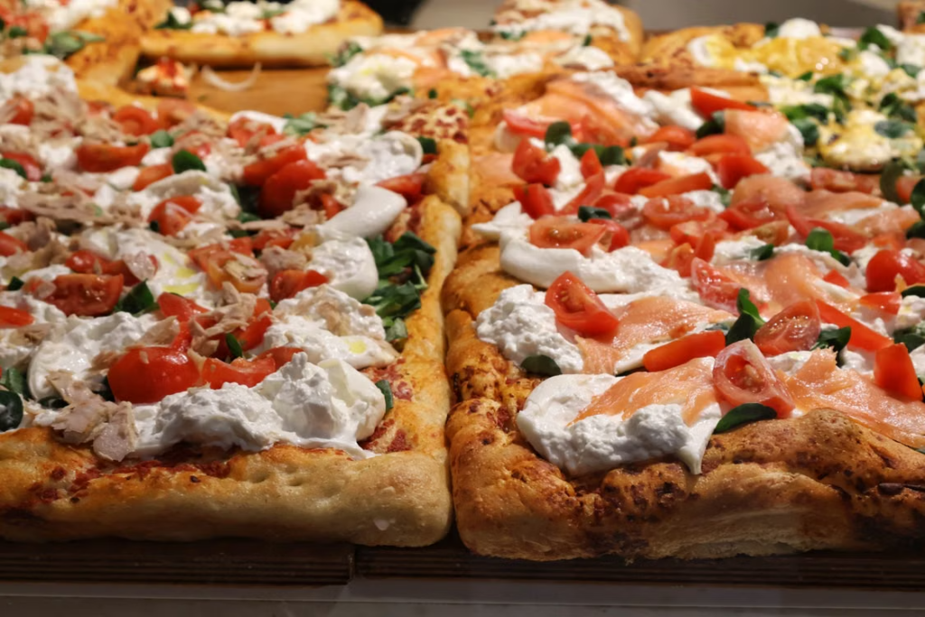 pizza catering for an office